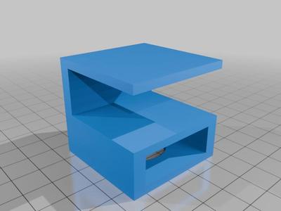 KVM Button Holder