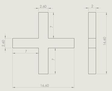 Just a simple cross & a simple period :)
