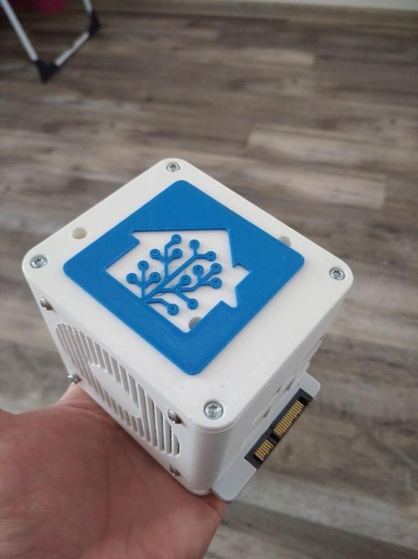 Home Assistant Logo cover for Rpi case