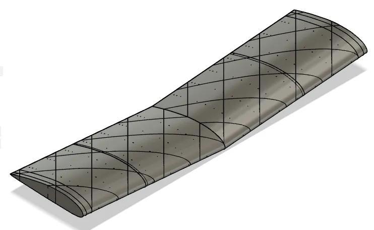 PLA and LW-PLA Wings for control line airplane or anything!   