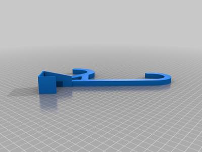 Doysen Double Door Hook - 35mm door - resized - strengthened