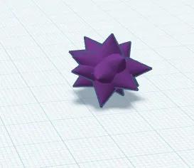 ball with spikes   