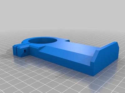 Headphone hanger for Amazon Basics monitor arm
