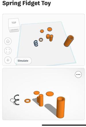 Spring Fidget Toy   