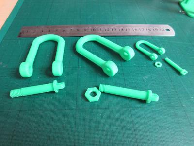 Tank style Tow Hook (Shackle)
