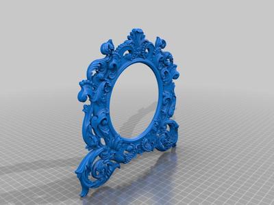 Classical carved frame