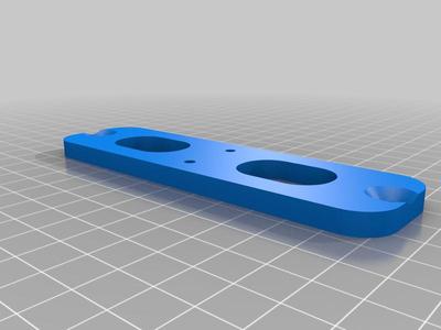 MG5 Nummerntafel Halterung hinten