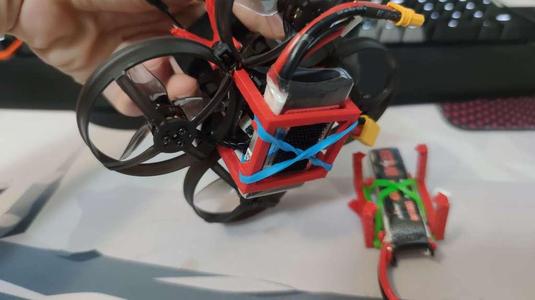 Mobula 8 battery mount bay replacement