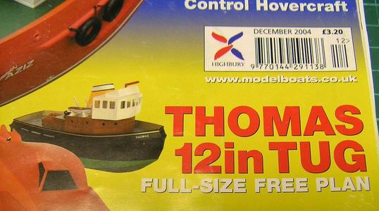 Thomas 12 inch RC Tug - Extended