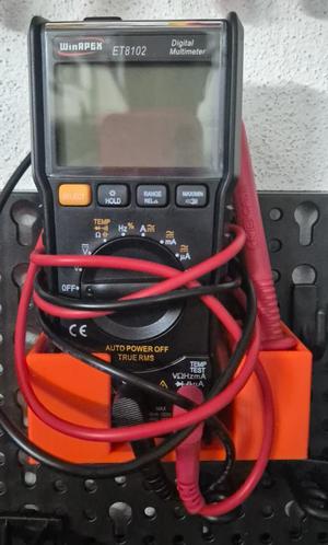 Parkside lidl pegboard multimeter WINAPEX holder
