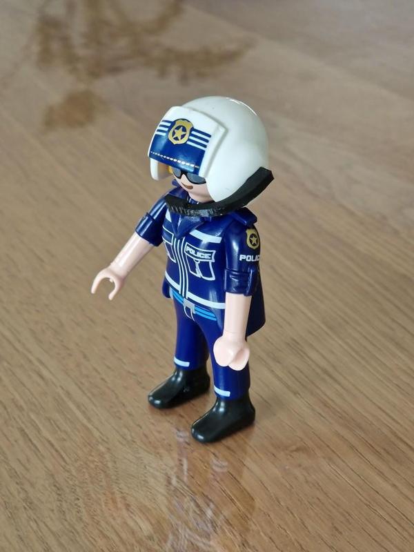 Playmobil helmet headset / microphone