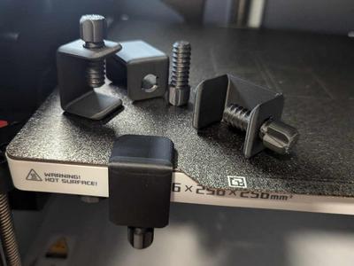 Low Profile Build Plate Clamp