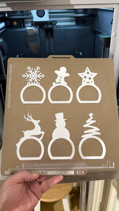 Christmas napkin rings