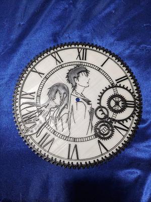 Steins;Gate Gear Clock Layers Combined