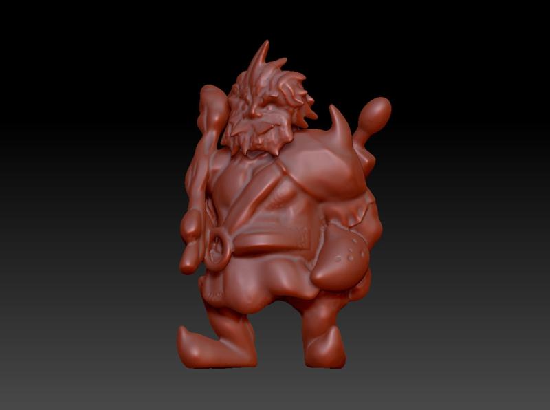 Walter Wallops, Human Fighter