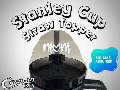 Mom Stanley Cup Straw Topper