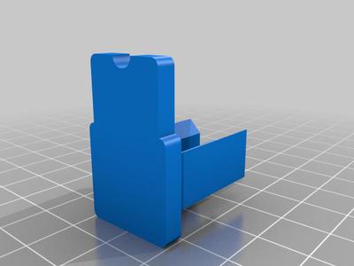 Ender - Extrusion End Clip Mounting Plate 
