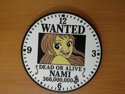 Nami Horloge wanted (one piece)