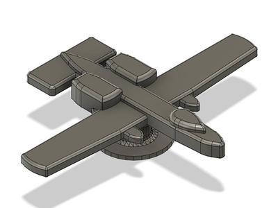 A10 Warthog Croc Jibbitz/gem