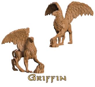 Winged griffin
