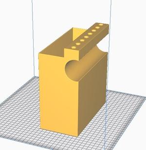 Power Washer box and nozzle holder