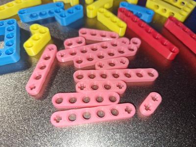 Technic Bricks Compatible - Half Beams