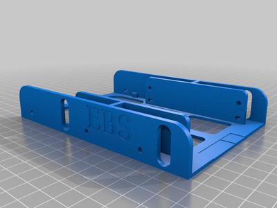 3x2.5 inch SSD to 3.5 inch HDD harddrive adapter tray