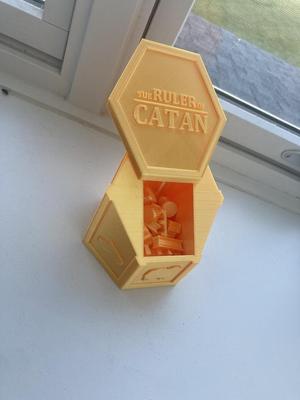 Catan Trophy With Prize Storage (Golden Pieces)