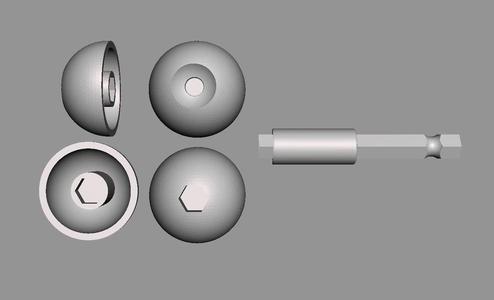 eye ball drill bit polisher or sanding