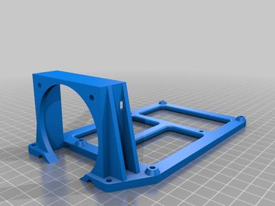 BTT Manta M5P Mount for flsun Super Racer