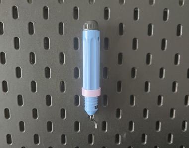 Simple deburring tool insert for ikea Skadis