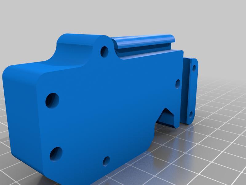 Upgrade Hermera Artillery Sidewinder x1 Base-Plate-BLTouch-Slider