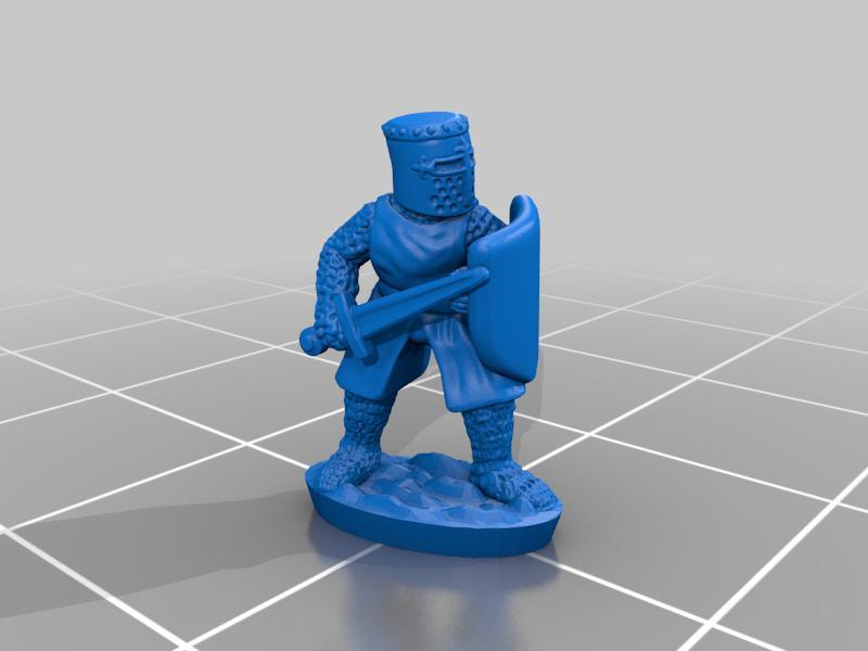 2nd Barons War Dismounted Knights