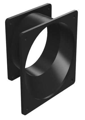 92mm to 120mm offset fan adapter