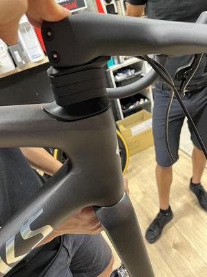 Specialized Tarmac SL7 headset Rapide adapter