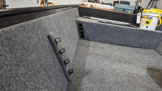 Jon Boat Rod Holder Cover