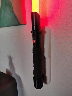 Lightsaber wall mount (vertical)