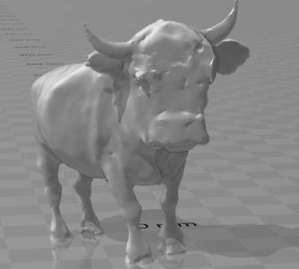 baby cow figure
