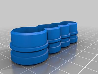  1/4" hex socket case for Wera (7-8-10-13 mm) 