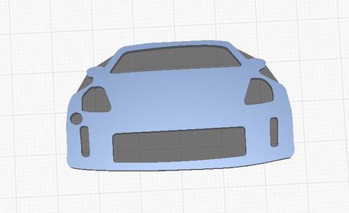 Nissan 350z Keychain