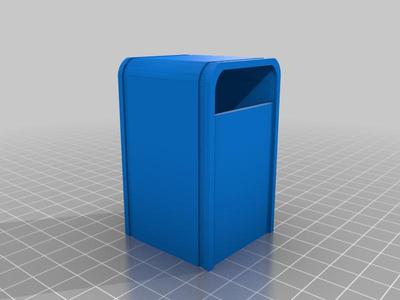 Theme Park Style Trash Can