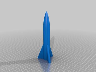Simple Rocket Print in Place