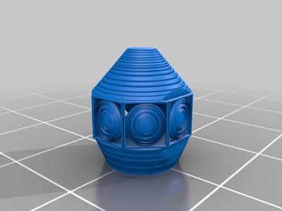 Fresnel lens for lighthouse collection.