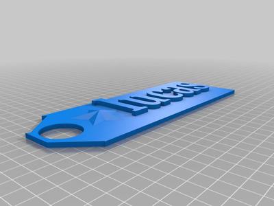 Lucas keychain
