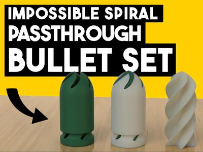 iMposible Spiral Passthrough BULLET1 Fidget