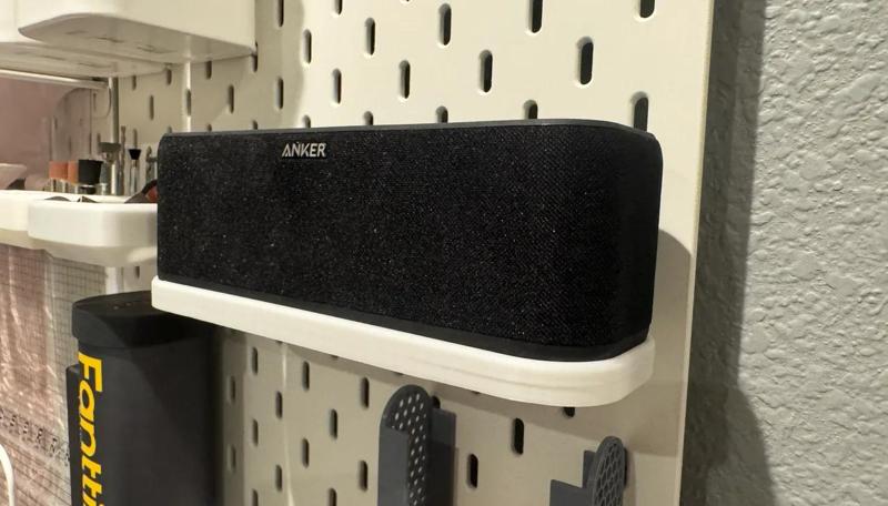 ANKER SoundCore Boost Ikea Skadis Shelf   