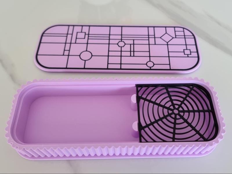 Polymer Clay Cutter Powder Container