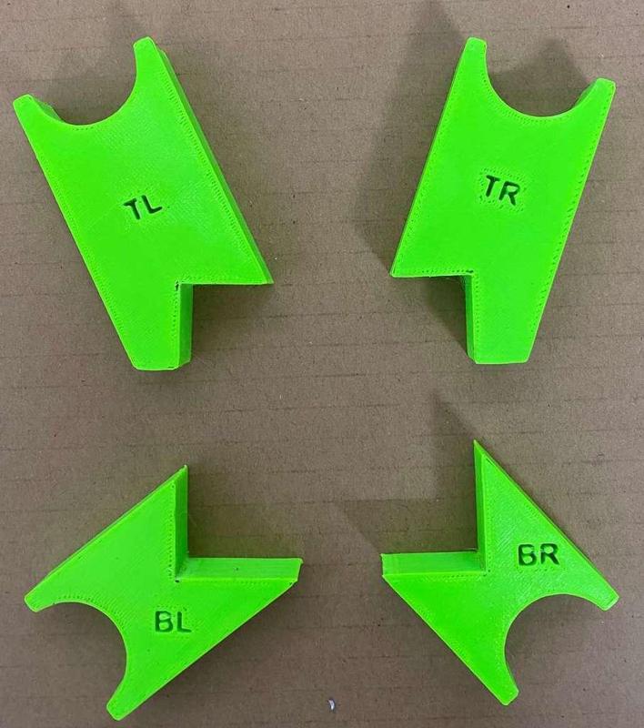 Xtool D1 Pro (20w?) honeycomb feet