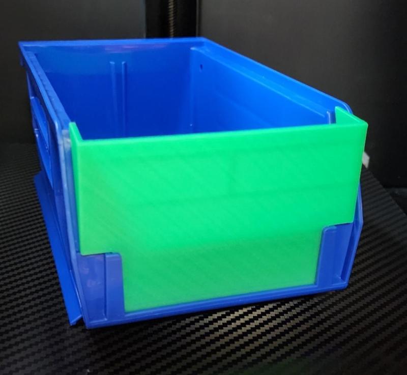 Bulk Bin Retaining Plate