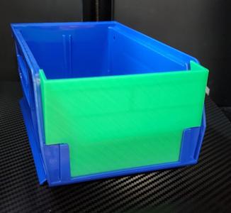 Bulk Bin Retaining Plate